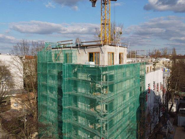 Wohnung zum Kauf - Erstbezug provisionsfrei 378.200 € 2 Zimmer 46 m² 1. Geschoss Reichenberger Straße 11 Alt-Hohenschönhausen Berlin 13055