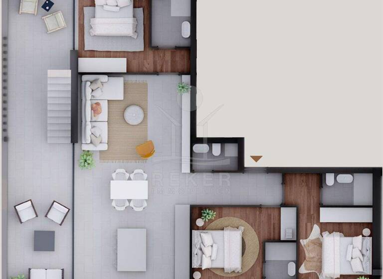 Penthouse zum Kauf - Erstbezug 760.000 € 4 Zimmer 279,5 m² 2. Geschoss Privlaka 23233