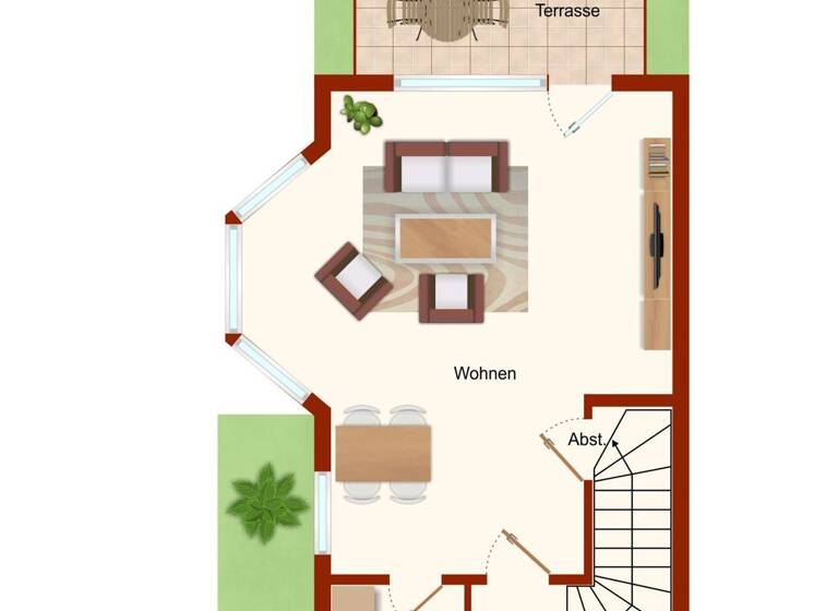 Doppelhaushälfte zum Kauf 289.000 € 3 Zimmer 65 m² 242 m² Grundstück Westeraccumersiel Dornum 26553