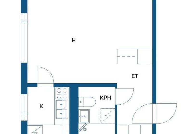 Studio zur Miete 595 € 1 Zimmer 31 m² 3. Geschoss Tornipolku 13 Porvoo 06400