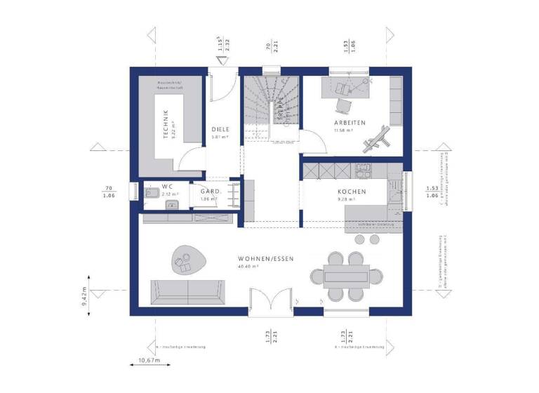 Einfamilienhaus zum Kauf provisionsfrei 466.633 € 6 Zimmer 165,7 m² 780 m² Grundstück Fohren-Linden 55777