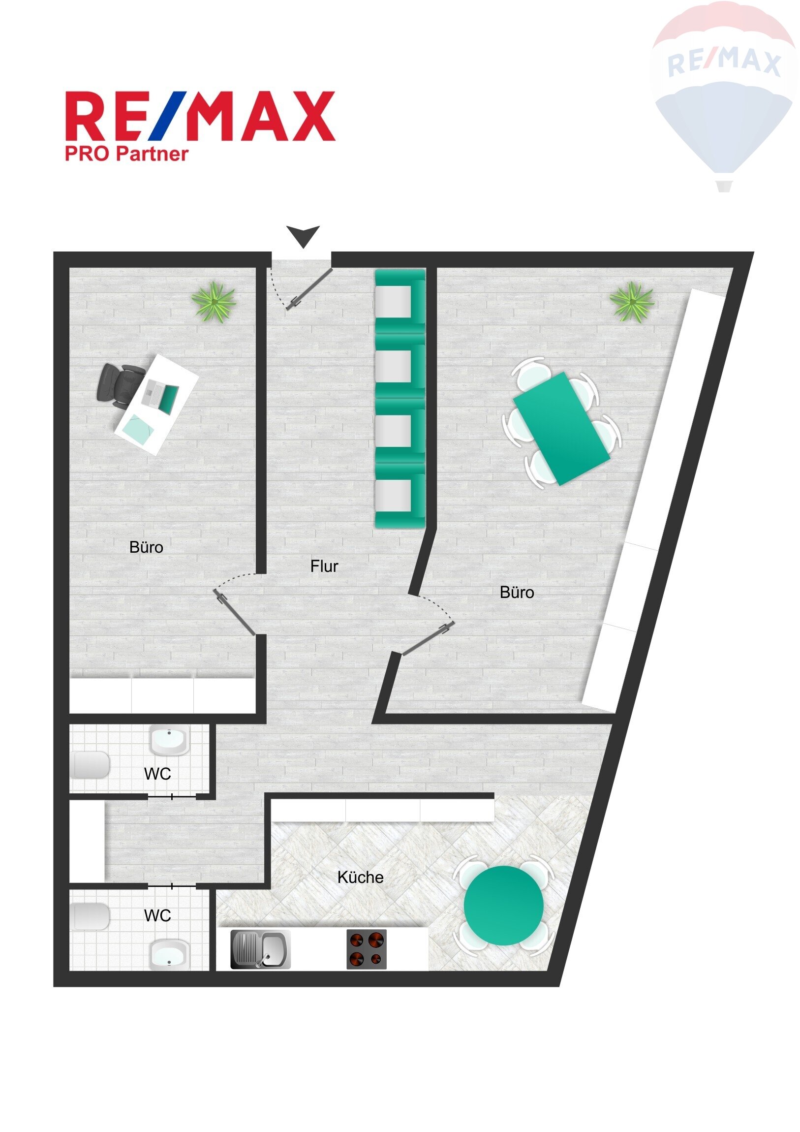 Bürofläche zur Miete 1.040 € 85 m²<br/>Bürofläche Rülzheim 76761