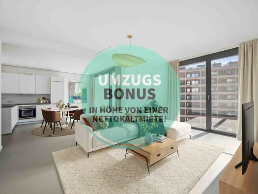 Wohnung zur Miete - Erstbezug 2.130 € 3 Zimmer 88,6 m² 5. Geschoss Heidestraße Moabit Berlin 10557