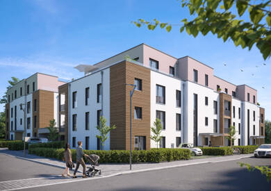 Wohnung zum Kauf - Neubau provisionsfrei 398.900 € 3 Zimmer 77,3 m² EG Niederdorfelden 61138