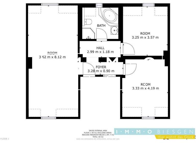 Wohnung zur Miete 585 € 3,5 Zimmer 65 m² 3. Geschoss frei ab 01.03.2026 Saarnerstraße 237 Broich Mülheim 45479