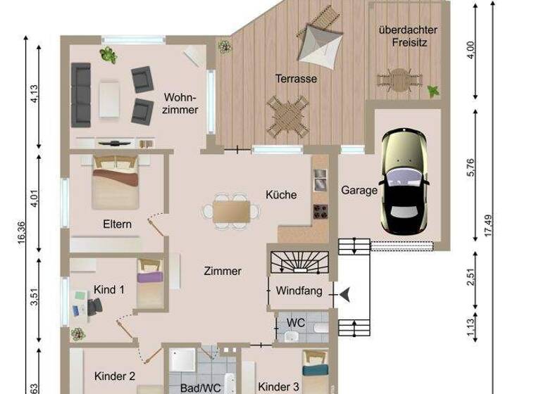 Einfamilienhaus zum Kauf 498.000 € 5 Zimmer 140 m² 904 m² Grundstück Klempau 23628