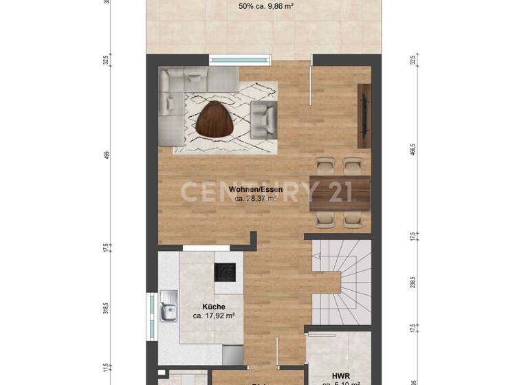 Reihenendhaus zum Kauf 695.000 € 5 Zimmer 109 m² 328 m² Grundstück Karlshorst Berlin 10318