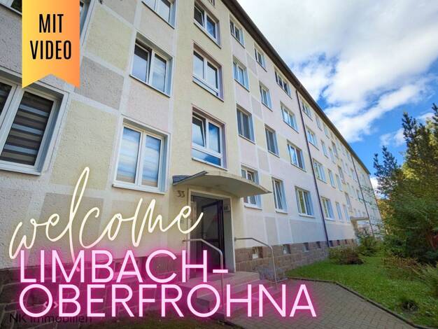 Wohnung zur Miete 326 € 2 Zimmer 46 m² 3. Geschoss Paul-Fritzsching-Straße 33 Limbach-Oberfrohna Limbach-Oberfrohna 09212