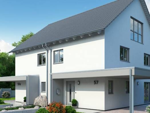 Doppelhaushälfte zum Kauf provisionsfrei 622.875 € 7 Zimmer 160 m² 269 m² Grundstück Winzerhausen Großbottwar 71723
