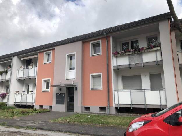Wohnung zur Miete 472 € 3,5 Zimmer 56,1 m² 1. Geschoss frei ab 01.04.2026 Banater Straße 12 Overbruch Duisburg 47178