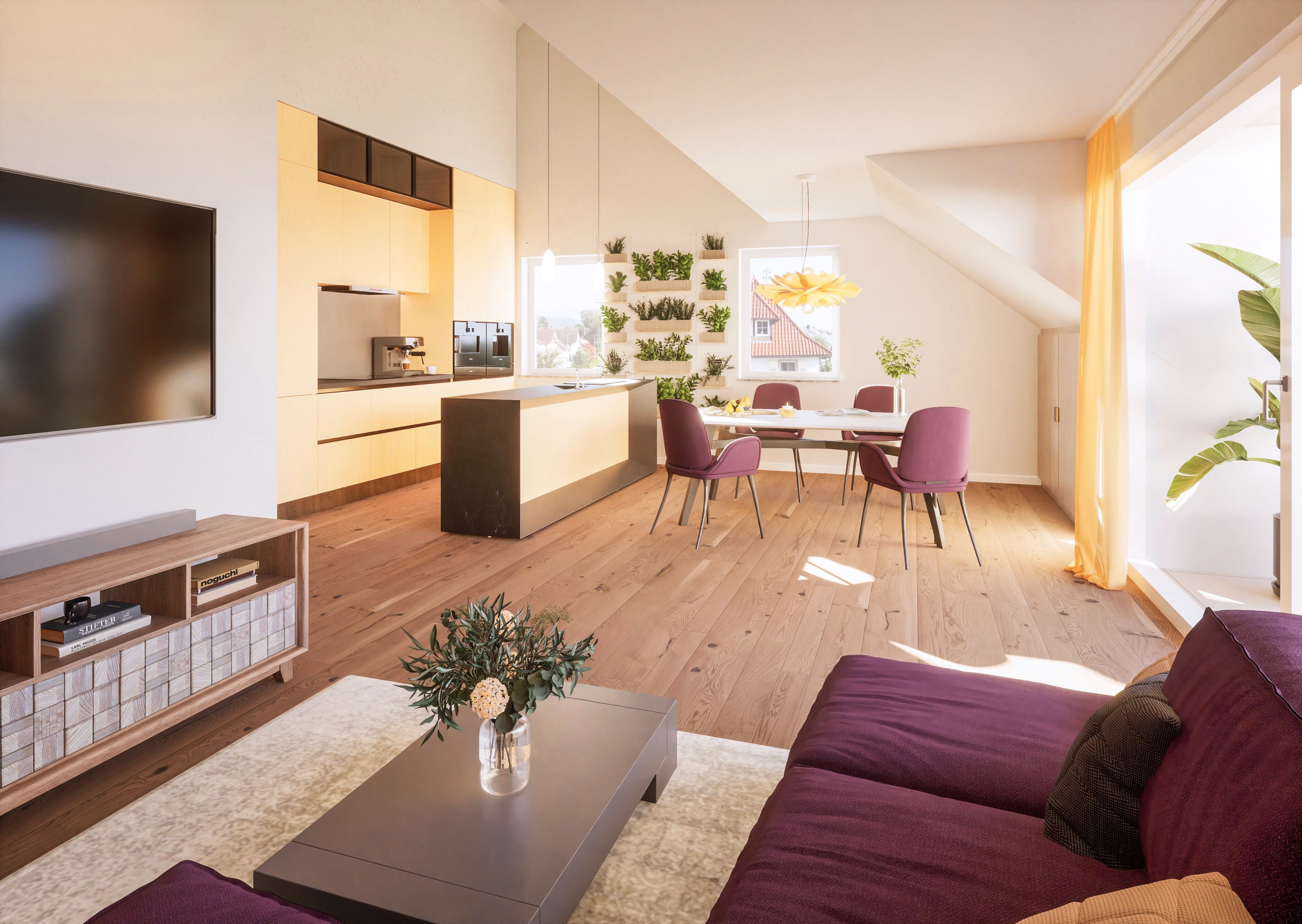 Penthouse zum Kauf provisionsfrei als Kapitalanlage geeignet 498.225 € 3,5 Zimmer 77 m²<br/>Wohnfläche Bahnhofstraße 16 Mimmenhausen Salem 88682