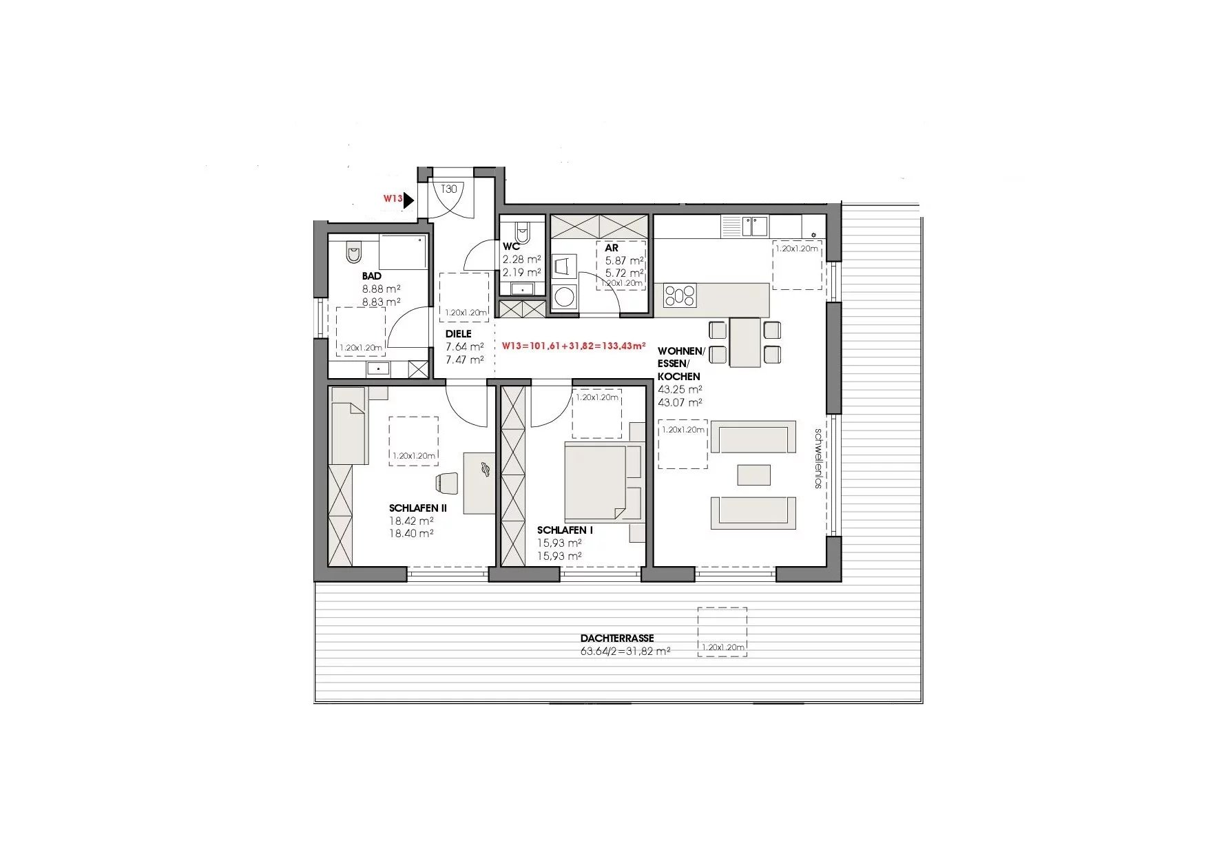 Studio zur Miete 1.600 € 3 Zimmer 133,4 m²<br/>Wohnfläche EG<br/>Geschoss 01.05.2025<br/>Verfügbarkeit Apacher Straße Perl Perl 66706