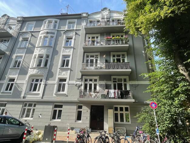 Wohnung zur Miete 1.885 € 3,5 Zimmer 80 m² Rotherbaum Hamburg 20146