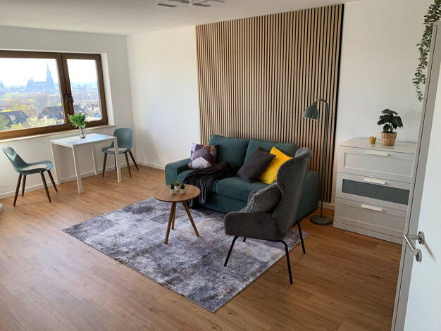 Wohnung zur Miete 800 € 1,5 Zimmer 41 m² 3. Geschoss Oststadt Ulm 89075