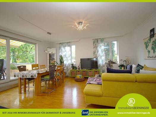Wohnung zur Miete 1.600 € 2 Zimmer 104 m² 2. Geschoss frei ab 01.10.2026 Darmstadt 64287