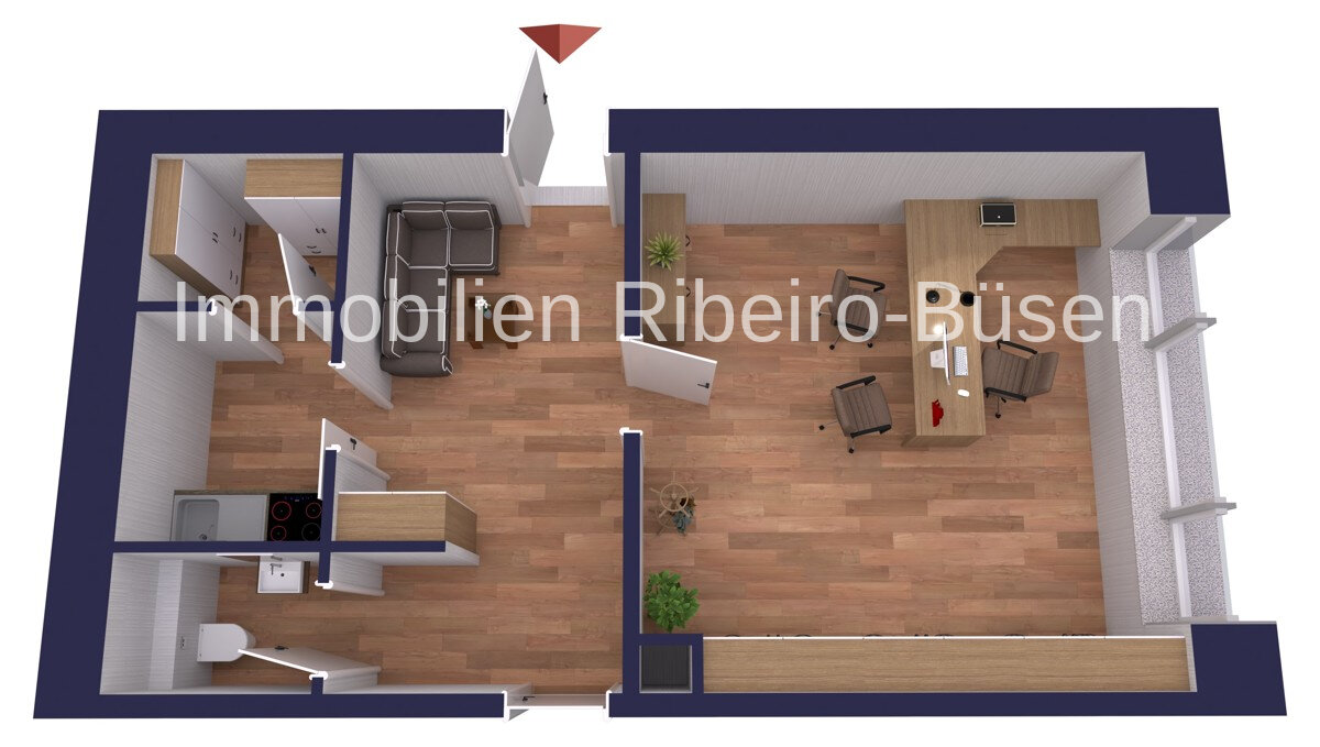 Praxis zur Miete 375 € 1 Zimmer 23,6 m²<br/>Bürofläche Waldniel Schwalmtal 41366