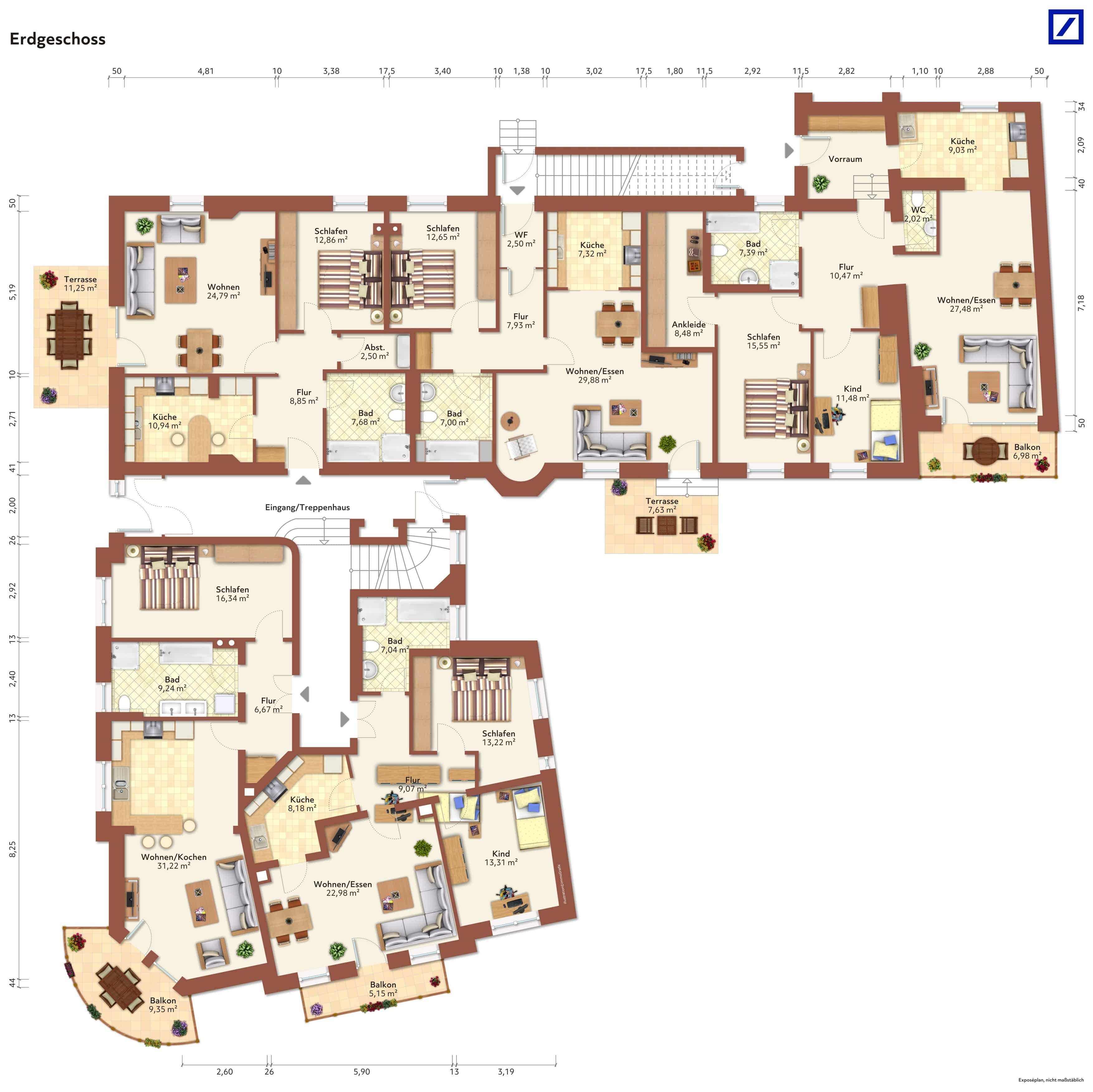 Mehrfamilienhaus zum Kauf 1.700.000 € 40 Zimmer 1.285 m²<br/>Wohnfläche 1.180 m²<br/>Grundstück ab sofort<br/>Verfügbarkeit Neustadt Neustadt 01844