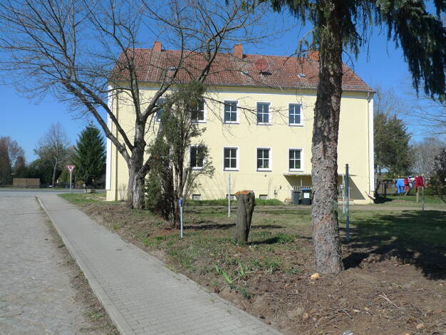 Wohnung zur Miete 383 € 3 Zimmer 66 m² EG Bahnhofstr. 2 Groß Gastrose Schenkendöbern 03172