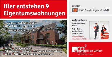 Wohnung zum Kauf provisionsfrei 308.000 € 2 Zimmer 73,5 m² Haltern - Mitte Haltern am See 45721