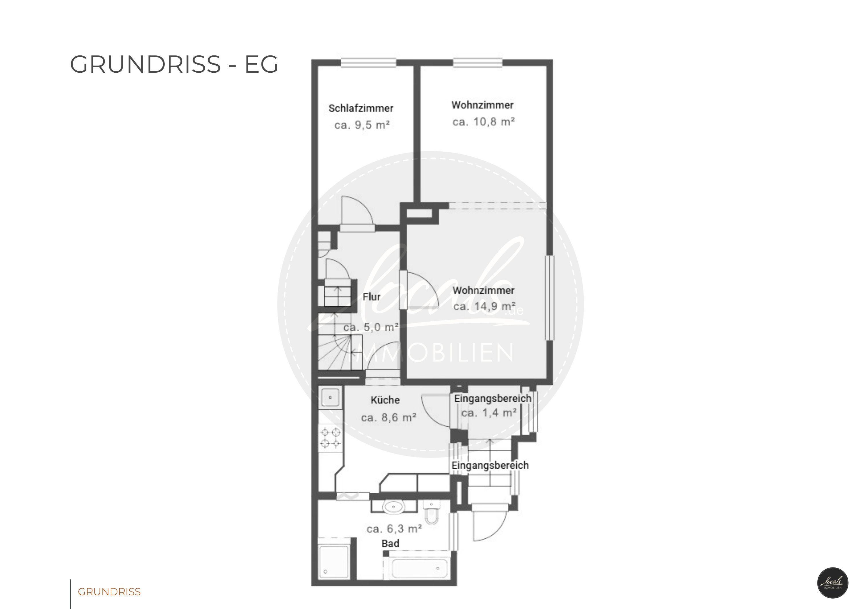 Doppelhaushälfte zum Kauf 149.000 € 4 Zimmer 85 m²<br/>Wohnfläche 843 m²<br/>Grundstück Waldersee 81 Dessau-Roßlau 06844