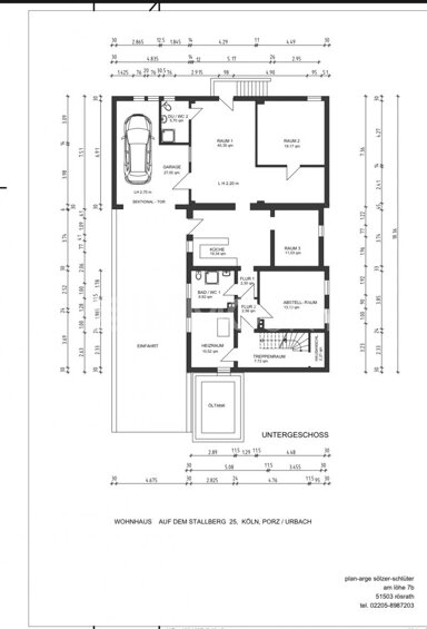 Mehrfamilienhaus zum Kauf als Kapitalanlage geeignet 699.000 € 7 Zimmer 282 m² Urbach Köln 51145