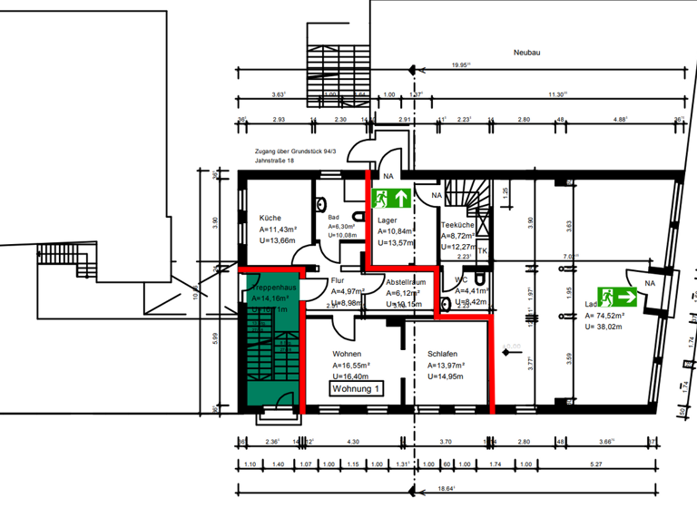 Gewerbeobjekt zum Kauf als Kapitalanlage geeignet 585.000 € 427,9 m² 211 m² Grundstück Nienburg 31582