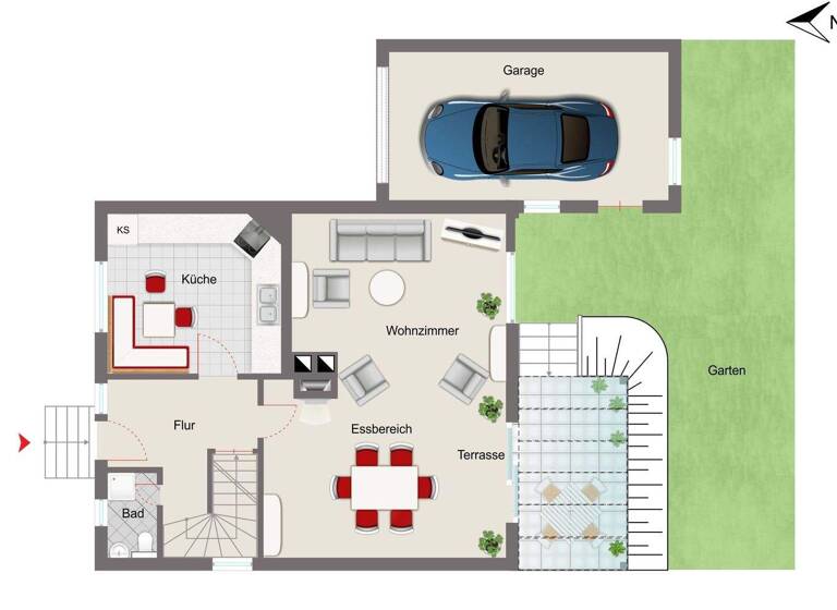Einfamilienhaus zum Kauf 980.000 € 5 Zimmer 123 m² 421 m² Grundstück Allach-Untermenzing München 80997