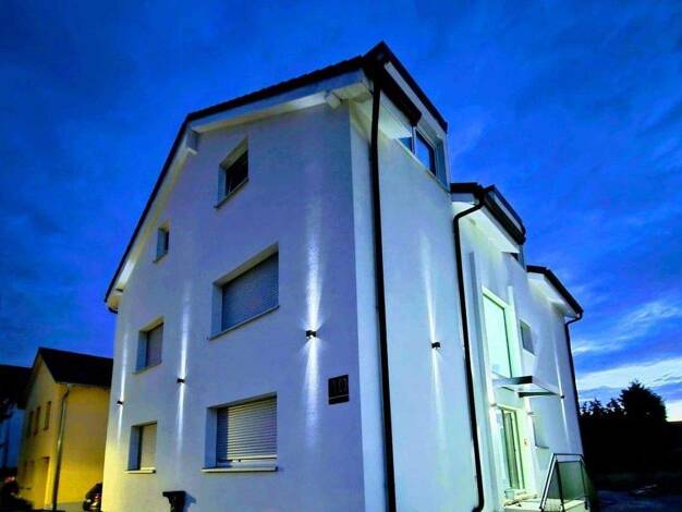 Doppelhaushälfte zum Kauf - Erstbezug provisionsfrei 625.000 € 6 Zimmer 161 m² 208 m² Grundstück frei ab sofort Spechaastraße 38 Spöck Stutensee-Spöck 76297