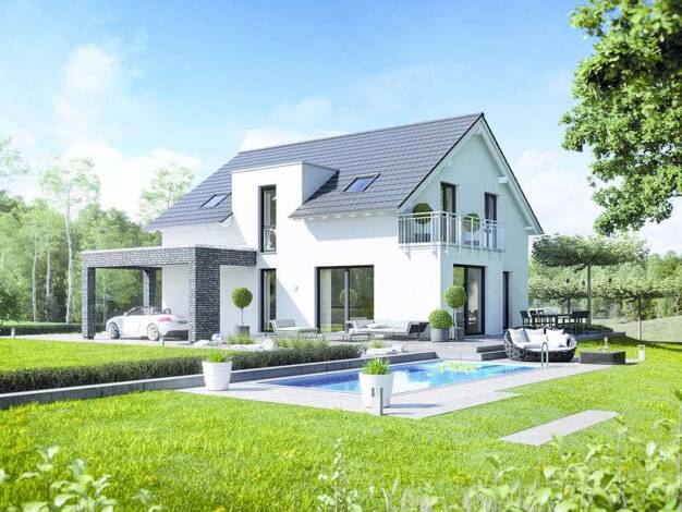 Einfamilienhaus zum Kauf - Erstbezug provisionsfrei 481.000 € 4 Zimmer 143 m² 600 m² Grundstück Böhlen 04564