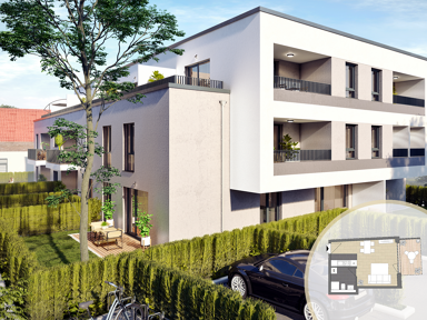 Terrassenwohnung zum Kauf provisionsfrei 192.000 € 1 Zimmer 32 m² EG frei ab sofort Im Nex 5 Hattersheim Hattersheim 65795