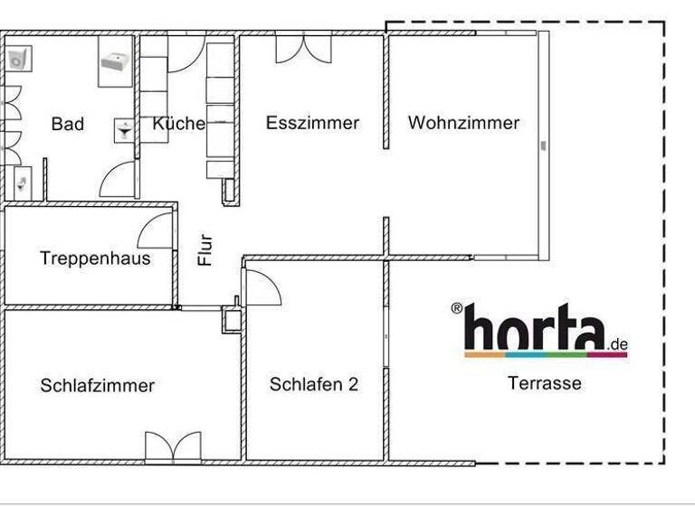 Wohnung zur Miete 1.190 € 4 Zimmer 101 m² 1. Geschoss Sipplingen 78354