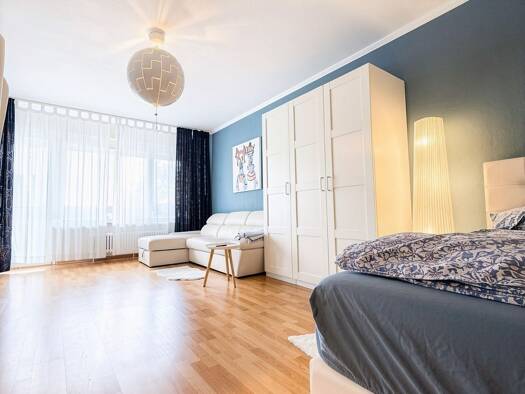Wohnung zum Kauf 129.000 € 1 Zimmer 46,1 m² 5. Geschoss frei ab sofort Biebrich Wiesbaden 65187