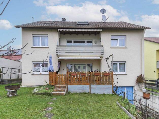 Mehrfamilienhaus zum Kauf als Kapitalanlage geeignet 399.000 € 9 Zimmer 226 m² 480,3 m² Grundstück Lindach Schwäbisch Gmünd 73527
