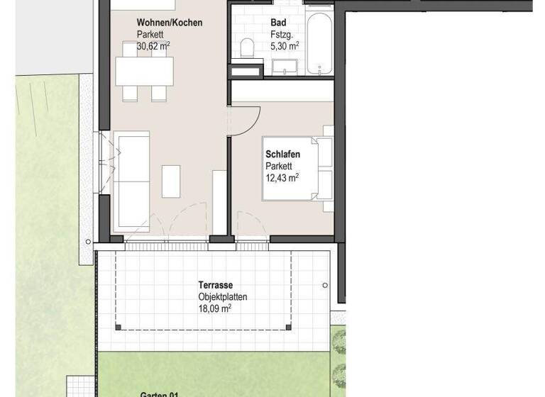 Wohnung zum Kauf provisionsfrei 406.517 € 2 Zimmer 59,8 m² Piesendorf 5721