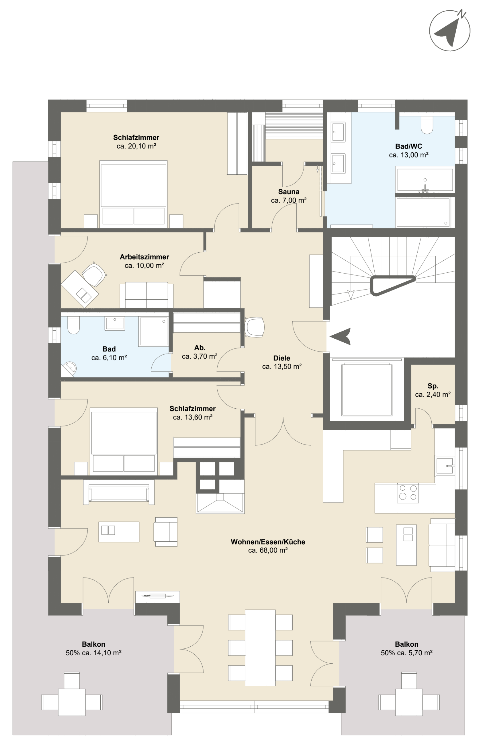 Wohnung zum Kauf 1.970.000 € 4 Zimmer 187 m²<br/>Wohnfläche ab sofort<br/>Verfügbarkeit Garmisch Garmisch-Partenkirchen 82467