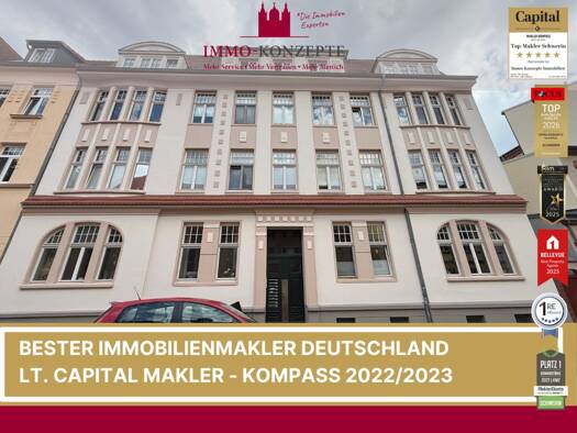 Wohnung zur Miete 716 € 3 Zimmer 89,5 m² Paulsstadt Schwerin 19053