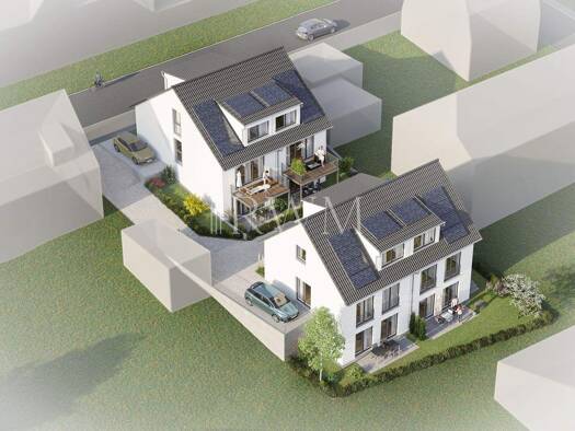 Doppelhaushälfte zum Kauf - Erstbezug 589.000 € 4,5 Zimmer 117 m² 130 m² Grundstück Neckarhausen Nürtingen Neckarhausen 72622