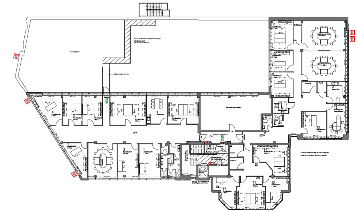 Bürofläche zur Miete provisionsfrei 10 € 834 m²<br/>Bürofläche ab 834 m²<br/>Teilbarkeit Altstadt Gelsenkirchen 45879