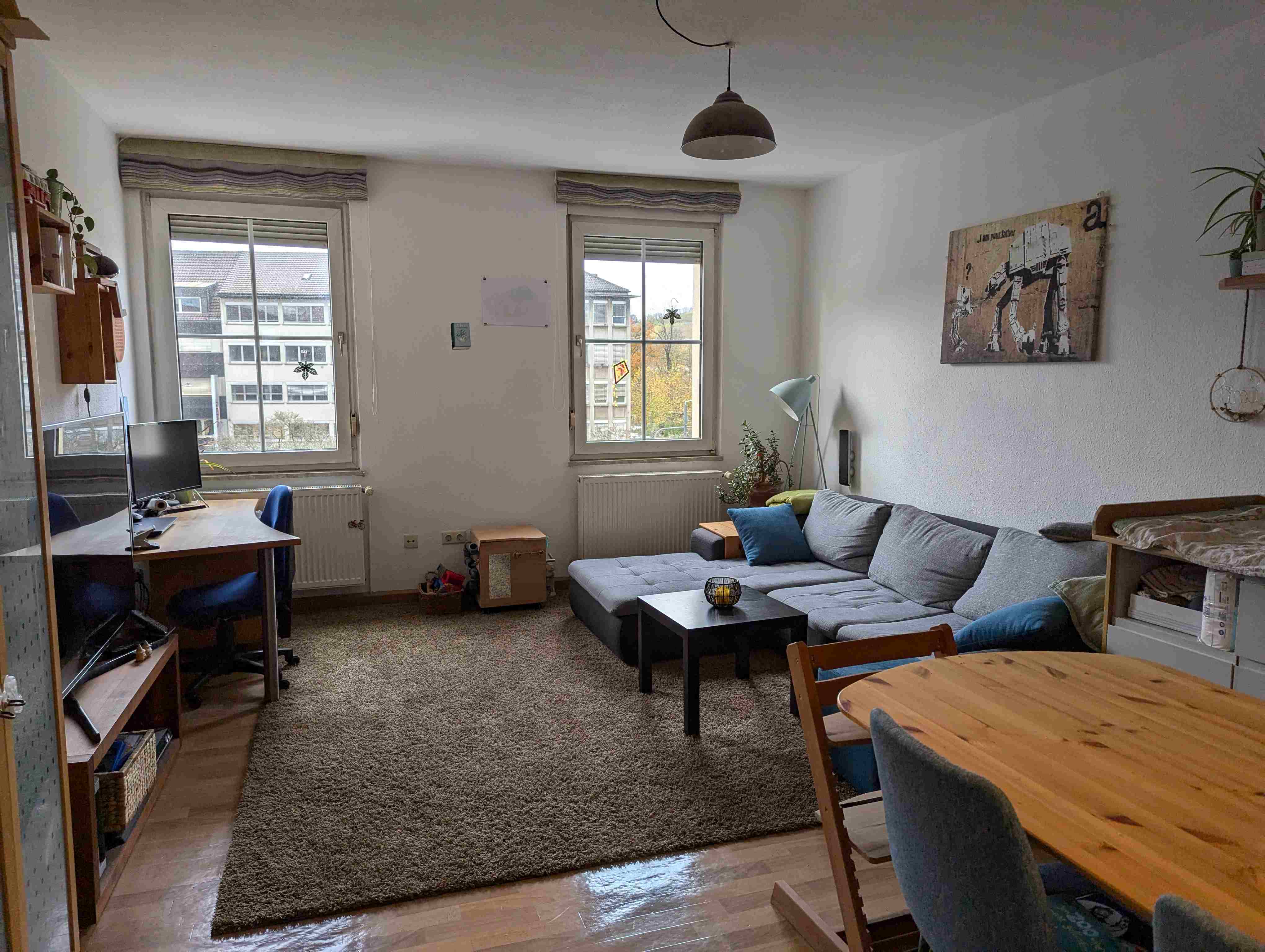 Wohnung zur Miete 750 € 2 Zimmer 60 m²<br/>Wohnfläche 3.<br/>Geschoss 10.02.2025<br/>Verfügbarkeit Innenstadt Würzburg 97070