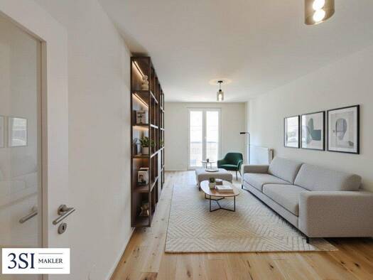 Wohnung zum Kauf 449.000 € 2 Zimmer 56,3 m² 2. Geschoss Schäffergasse 18-20 Wien 1040