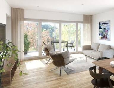 Penthouse zum Kauf provisionsfrei 432.000 € 2 Zimmer 61 m² 3. Geschoss Biebrich Wiesbaden 65203