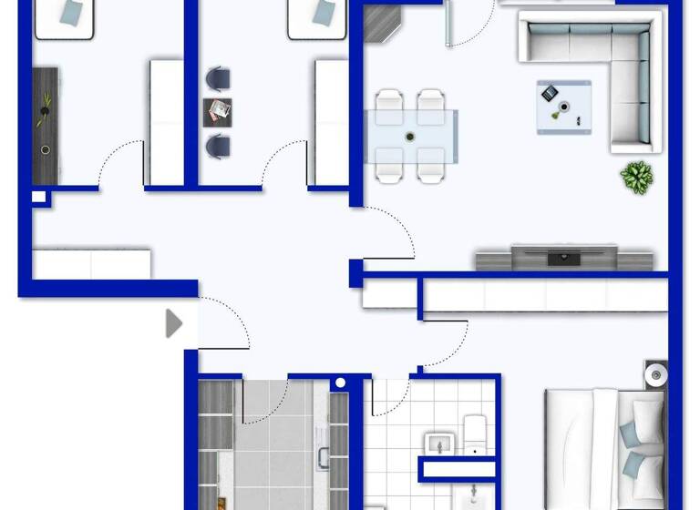 Wohnung zum Kauf 249.000 € 4 Zimmer 93 m² 2. Geschoss Oggersheim Ludwigshafen 67071