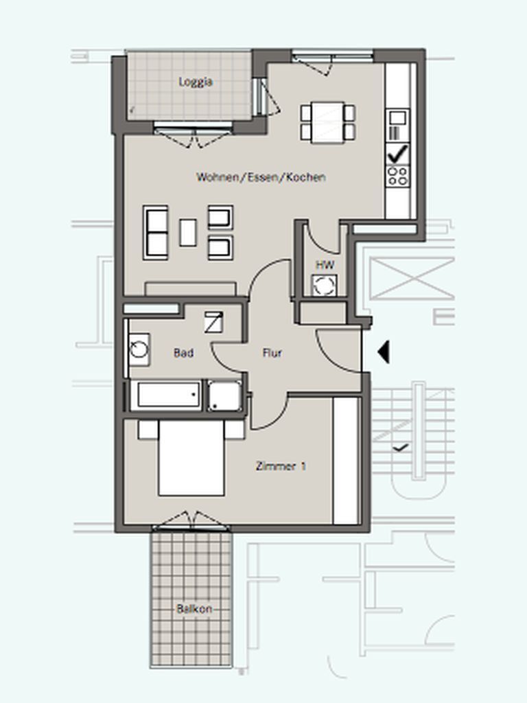 Wohnung zur Miete 1.800 € 2 Zimmer 72,2 m²<br/>Wohnfläche 2.<br/>Geschoss Alte Jakobstraße 51 Mitte Berlin 10179