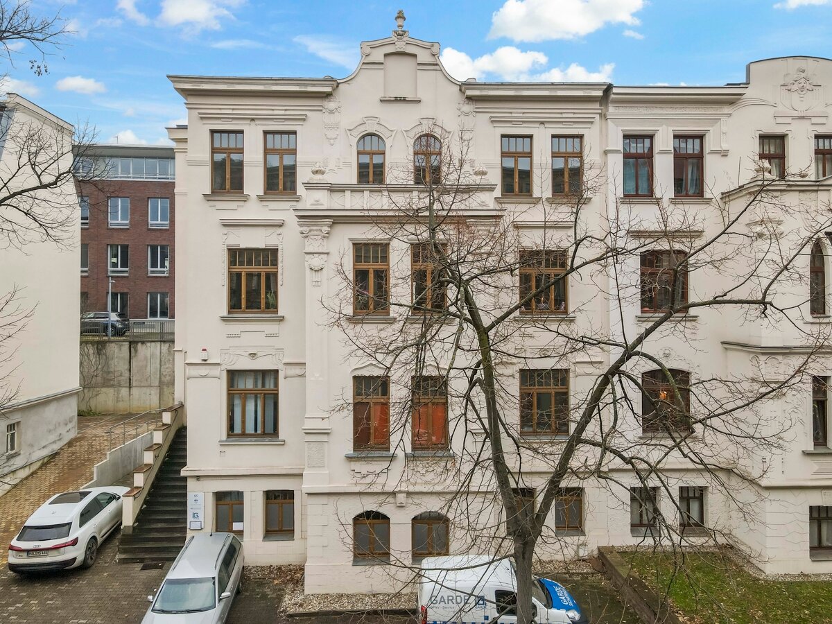 Bürofläche zur Miete 8,52 € 6 Zimmer 135 m²<br/>Bürofläche Willy-Brandt-Straße 85 Südliche Innenstadt Halle 06110