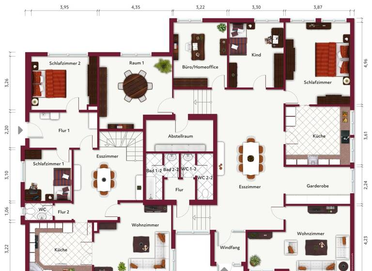 Mehrfamilienhaus zum Kauf 380.000 € 14 Zimmer 346,2 m² 1.888 m² Grundstück Hohenkirchen Wangerland 26434