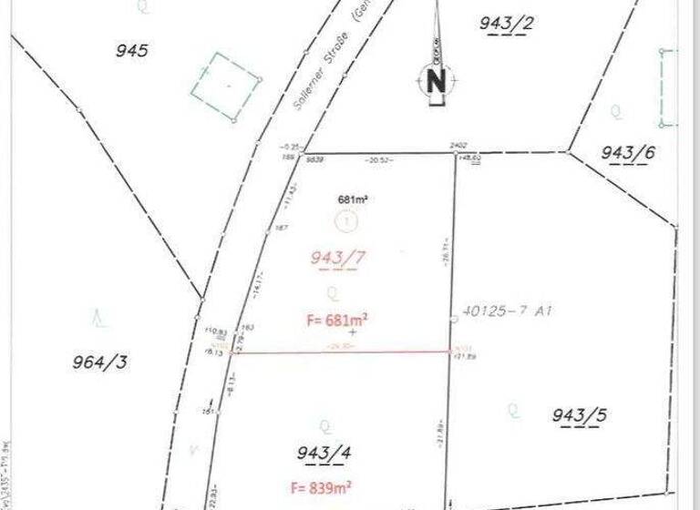 Grundstück zum Kauf provisionsfrei 120.000 € 681 m² Grundstück Sollern 55 Mattighofen Pfaffstätt 5230