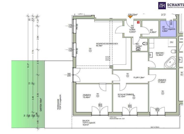 Wohnung zum Kauf - Erstbezug 449.000 € 4 Zimmer 129,2 m² 1. Geschoss Reiteregg Sankt Bartholomä 8113