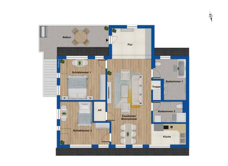 Wohnung zum Kauf 380.000 € 3 Zimmer 105,5 m² Wolgast 17438