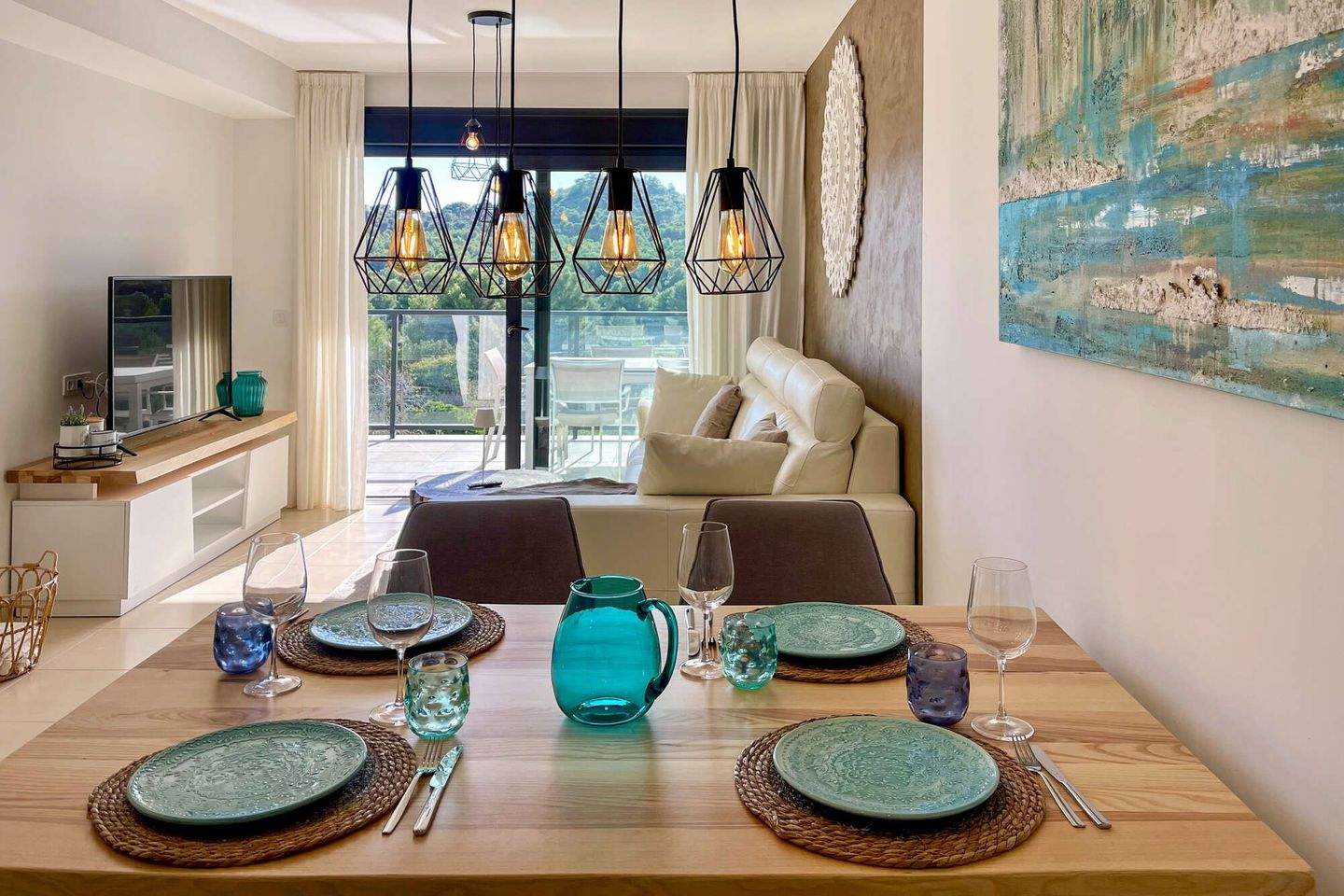 Immobilie in Münchenbernsdorf - Font de Sa Cala: Neubau-Designwohnung mit Terrasse, Pool & Tiefgaragenplatz. Obj. 9209 - Bild 2