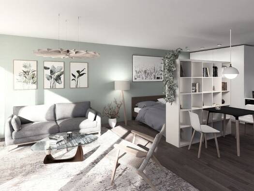 Terrassenwohnung zum Kauf - Neubau provisionsfrei 362.000 € 1 Zimmer 62 m² Römersteinstraße Kirchheim Kirchheim unter Teck 73230